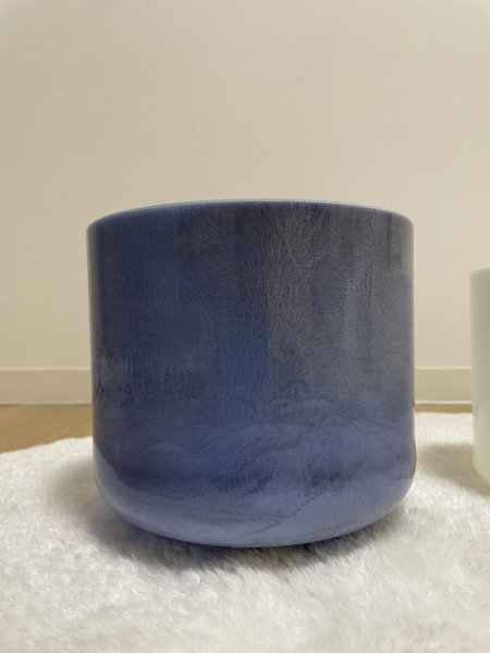 画像1: (2024ウインターセールボウル) 8" D#+10 Egyptian Blue Bowl 3%OFF  (1)