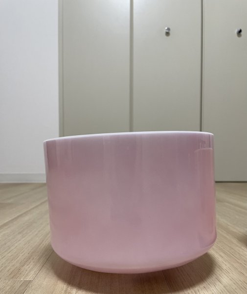 画像1: (2025スプリングセール3%0FF)　9" C#-5 Pink Ocean Gold Frosted Rim Inside (1)