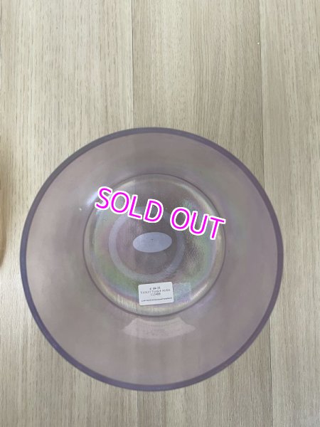 画像2: 6" A#-25 Violet Flame Aura Bowl (2)