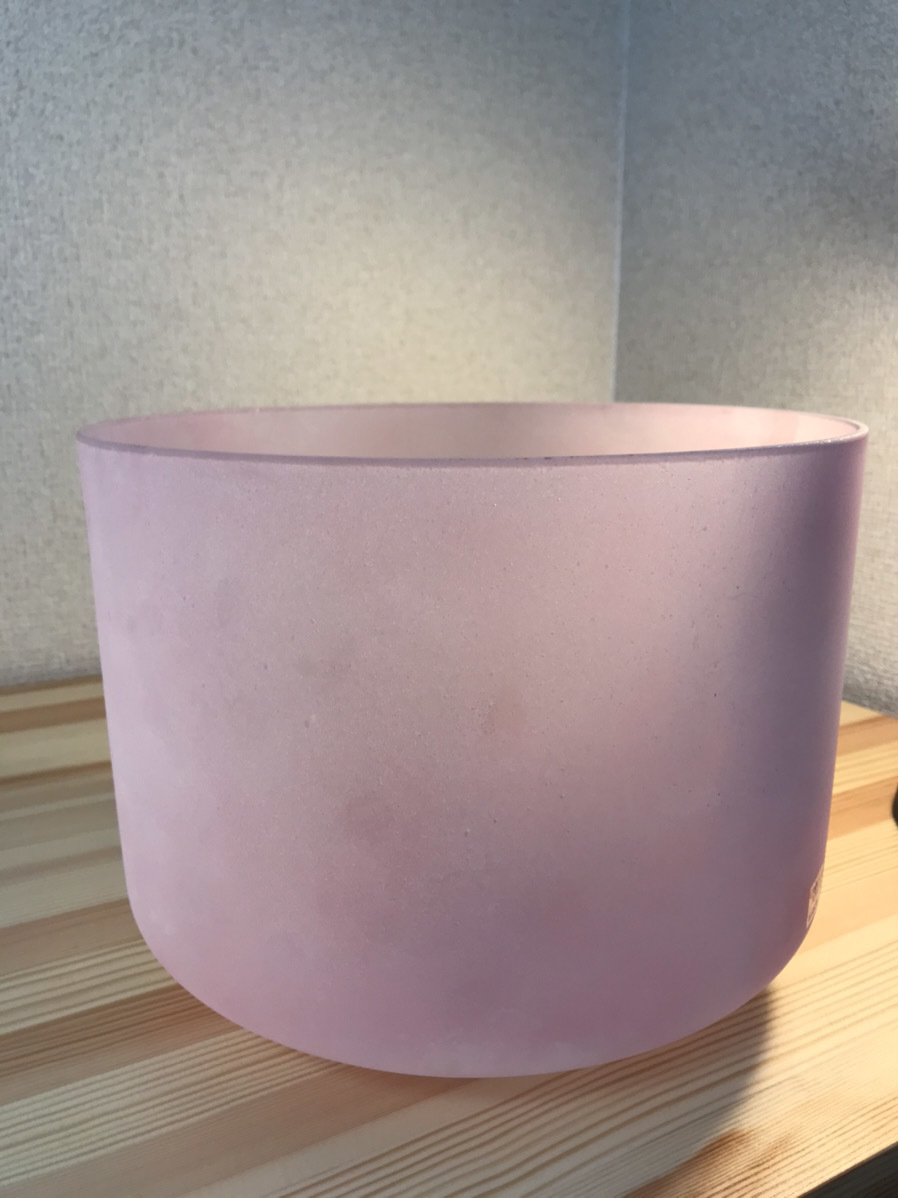 Pink Ocean Gold Frosted Bowl　9インチ　 F#+45（Soldout）
